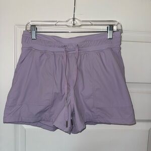 Lululemon Athletica Light Purple Women's Athletic Shorts